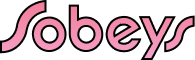 Sobeys Logo in Pink on Transparent Background