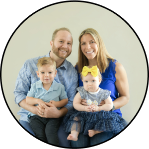 Lindsey Braham’s family Portrait in a Circle