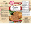 XO Baking Co Zucchini Bread Mix Ingredients