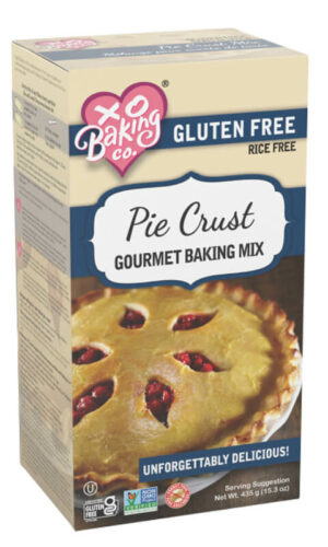 Gluten Free Rice Free Pie Crust Baking Mix Package
