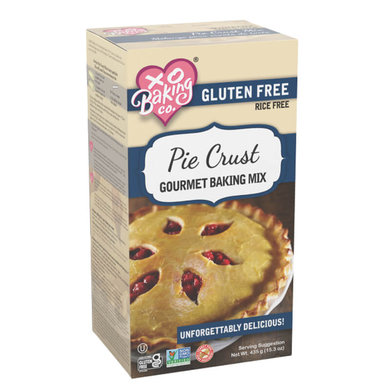 Gluten Free Rice Free Pie Crust Baking Mix Package