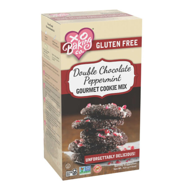Double Chocolate Peppermint Cookie Mix Box