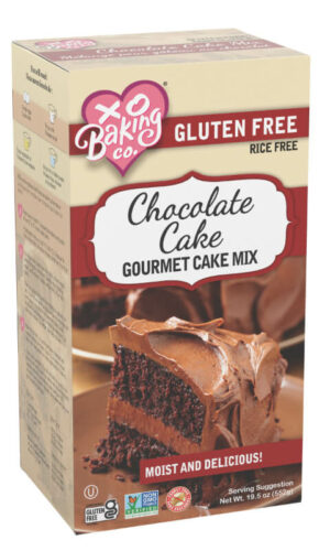 XO Baking Co Chocolate Cake Mix Gluten Free Box