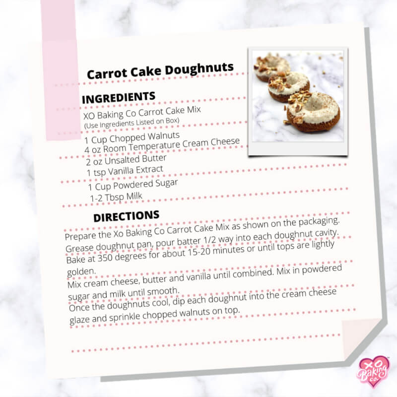 Carrot Cake Doughnuts Recipe and Making