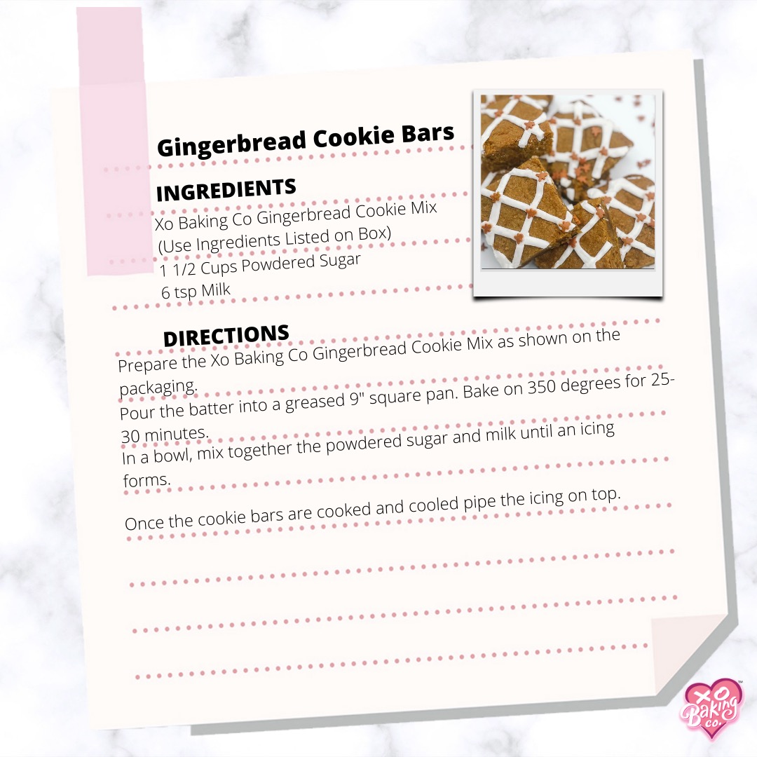 Recipe of the Gingerbread Cookie Bars