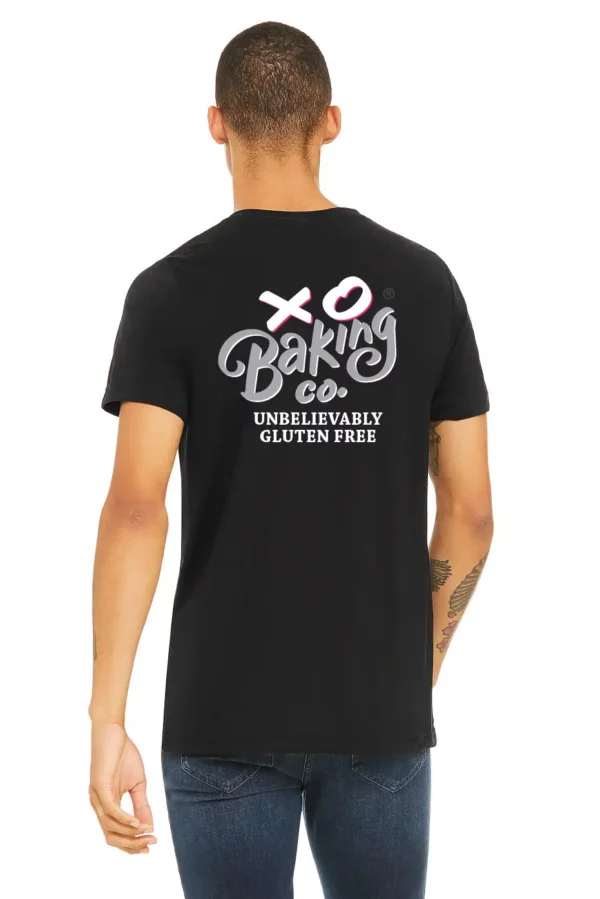 XO Baking Co. unisex tshirt back