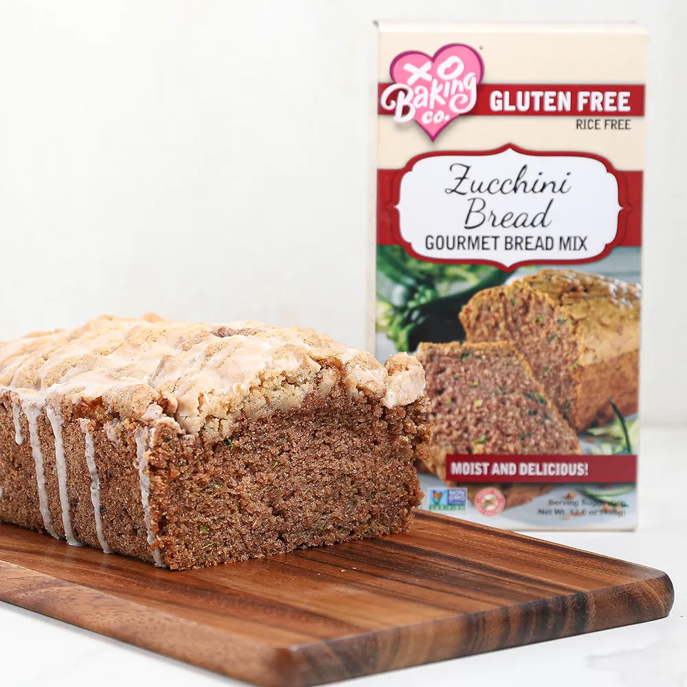 Zucchini Bread with Streusel Topping Image